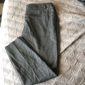 Patterned dress pant, Size 4